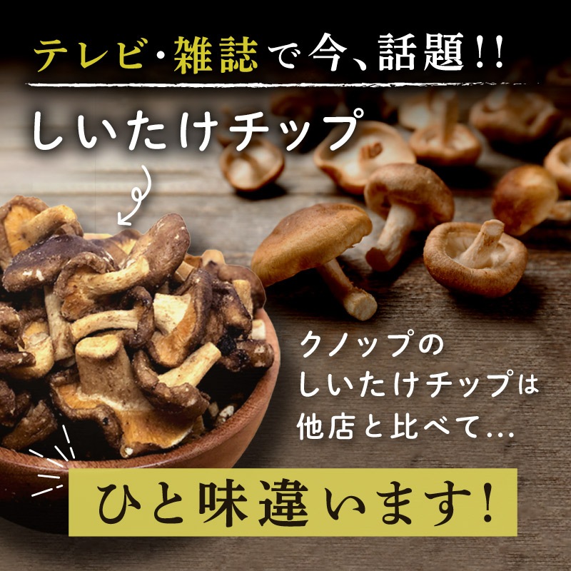 クノップ しいたけチップス 40g 1袋