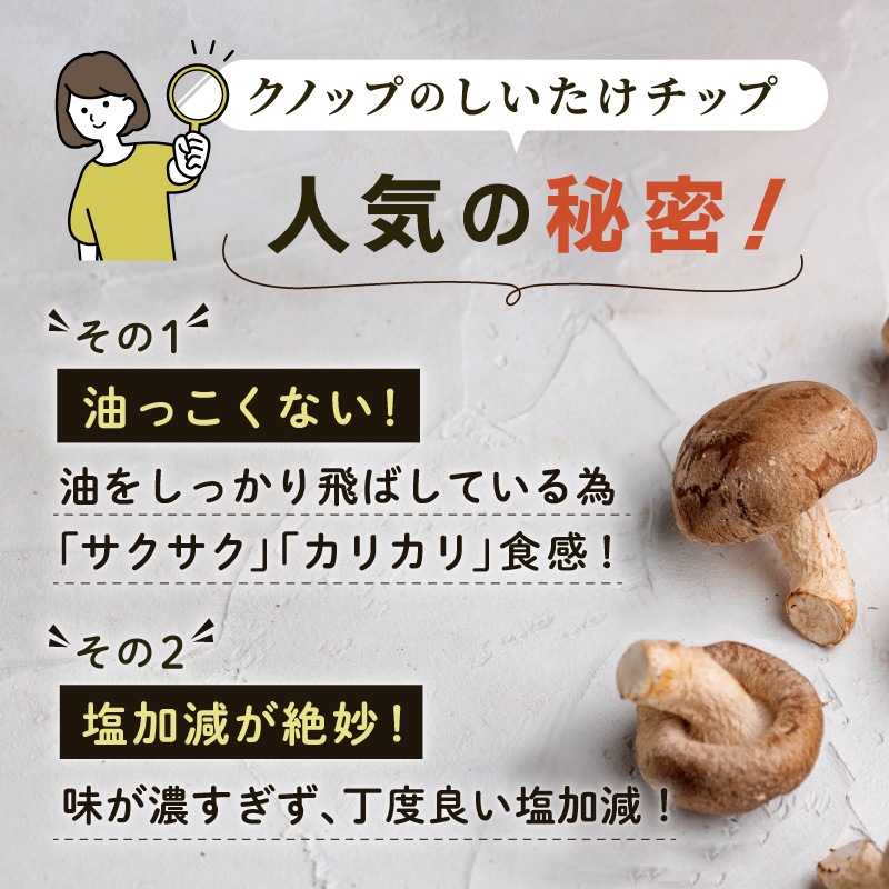 しいたけチップ 40g 5袋セット 野菜チップス