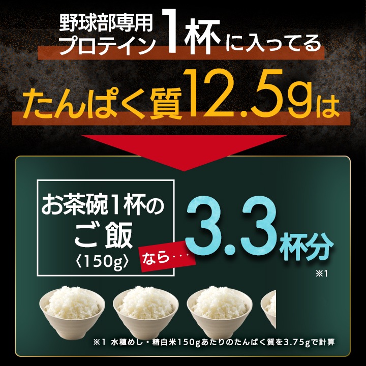 【3袋セット】野球部専用プロテイン スポドリレモン味 1kg×3袋【150食分】ジュニアプロテイン