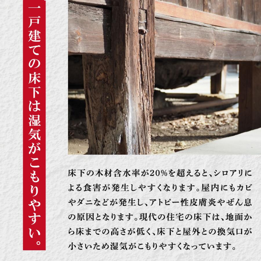 炭八 床下用×176袋セット(22ケース分) 【+8袋おまけ付き】