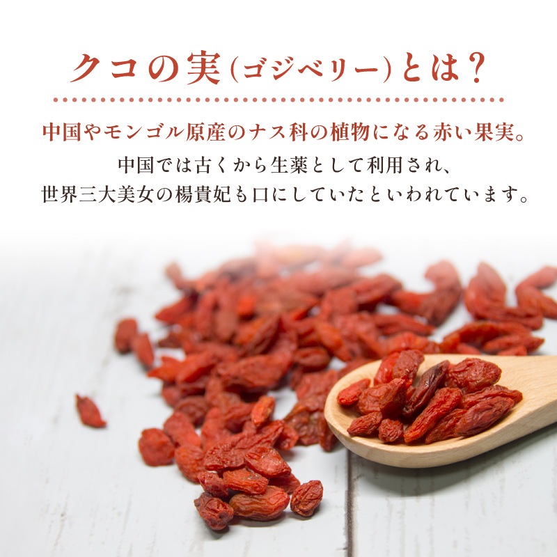 クノップ クコの実 ゴジベリー 50g 5袋セット