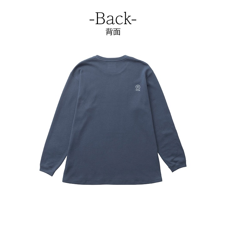 ネルコッチャ ハトムギ練り込みエイトロックスムース スウェットシャツ