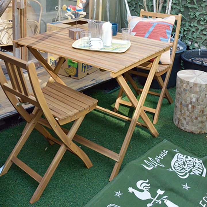 東谷 バイロン 折りたたみチェア 2セット【メーカー直送】