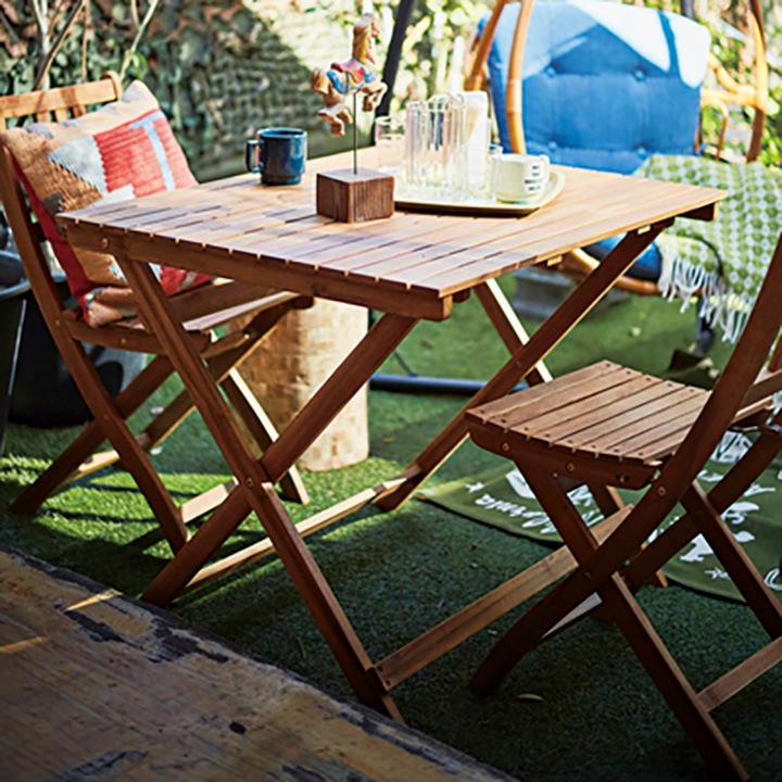 東谷 バイロン 折りたたみチェア 2セット【メーカー直送】