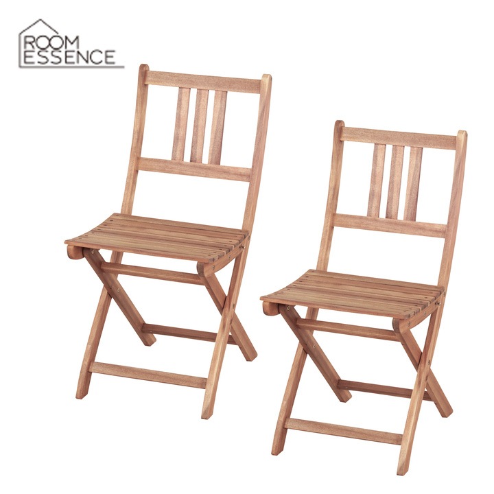 東谷 バイロン 折りたたみチェア 2セット【メーカー直送】