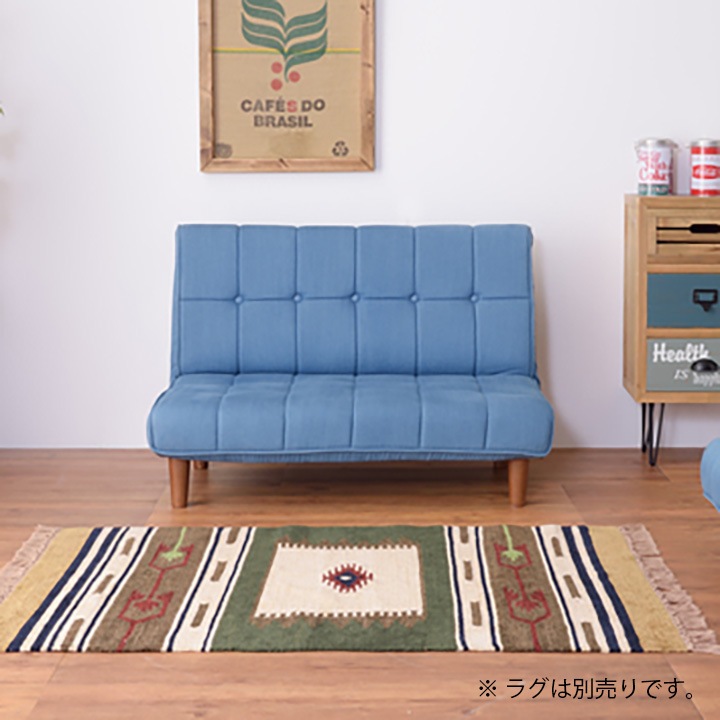 東谷 フロアソファ 2人掛【メーカー直送】