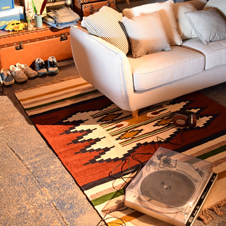 東谷 キリムラグ 2枚セット【メーカー直送】