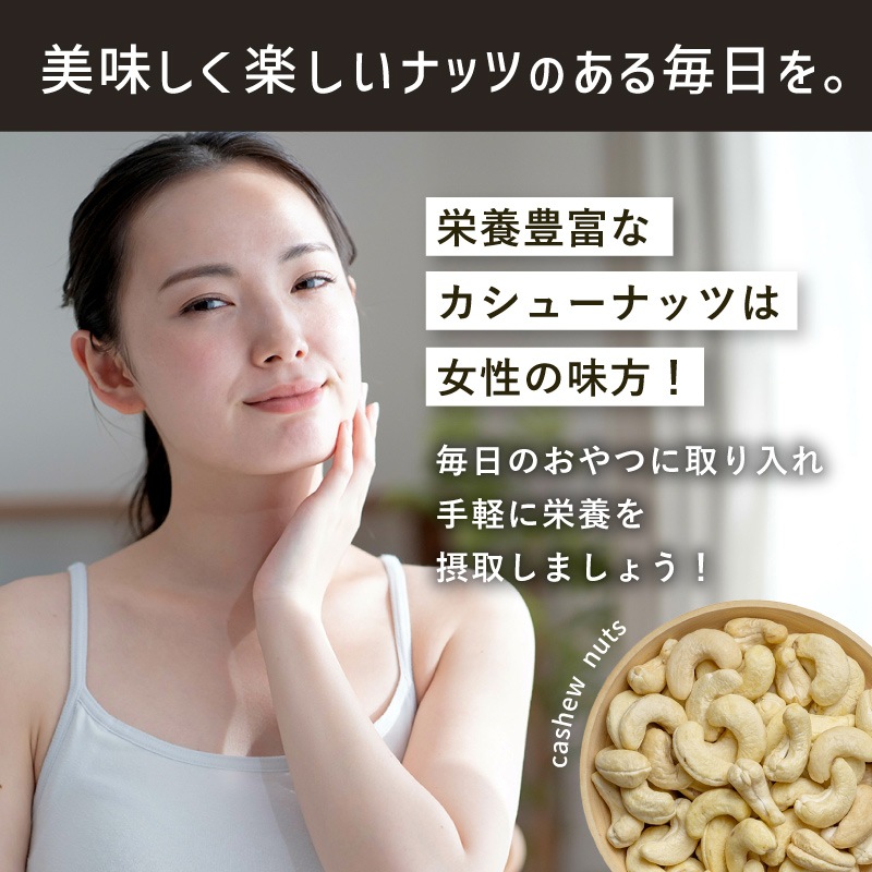 クノップ 無塩ローストカシューナッツ 業務用 500g 2袋 大容量
