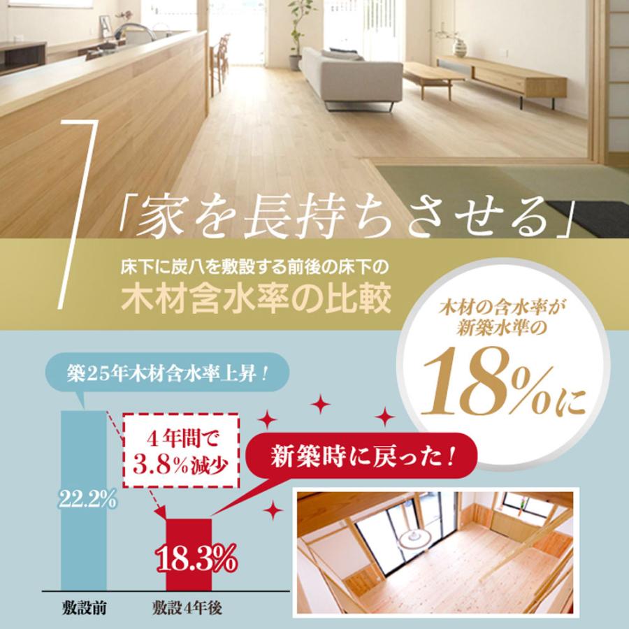 炭八 床下用×1袋