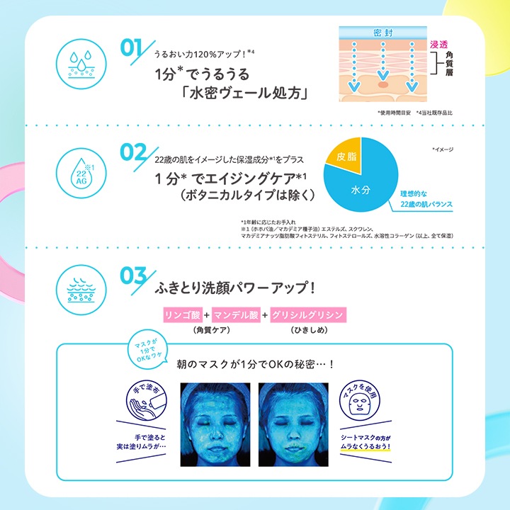 BCL サボリーノ 目ざまシート ふっくら和素材のもっちりタイプ 28枚 3個セット