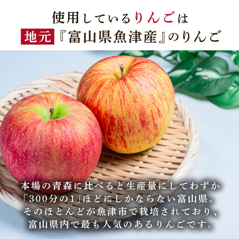 【季節限定】富山県魚津産りんご 20g 5袋 ドライフルーツ