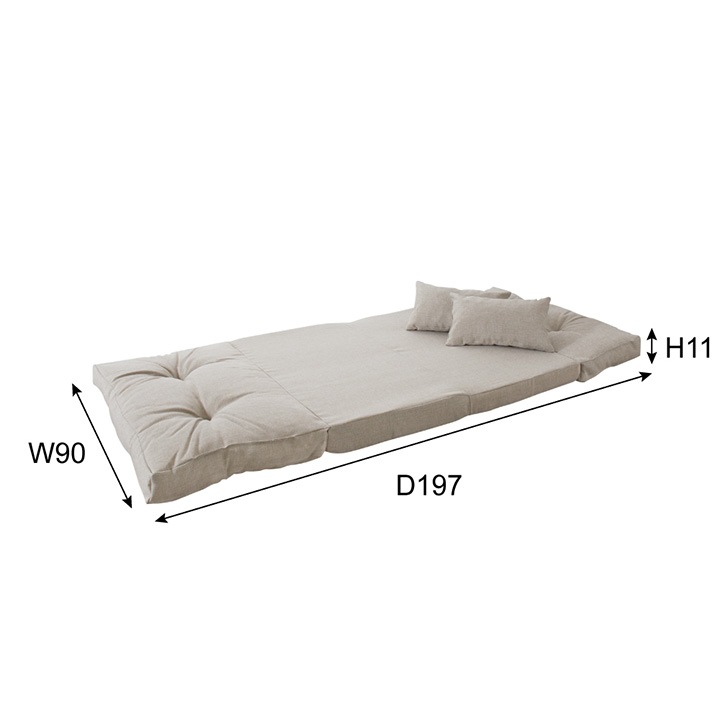 東谷 エリス 3WAYソファベッド クッション付き【メーカー直送】