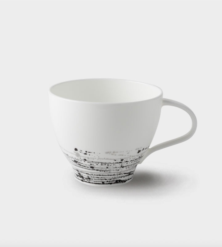 ニッコー(NIKKO) 墨の瞬 カプチーノ碗 (340cc)【ギフト対応可】