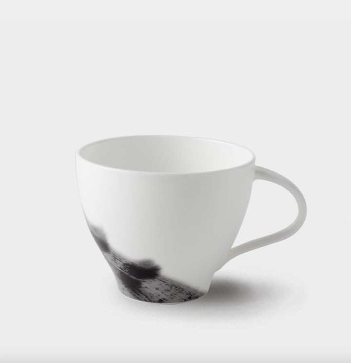 ニッコー(NIKKO) 墨の瞬 カプチーノ碗 (340cc)【ギフト対応可】