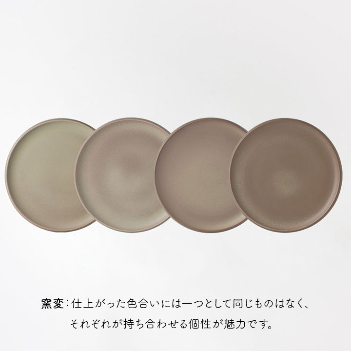 ニッコー(NIKKO) SYLVAN シルヴァン 24cmプレート カラーを選べる3枚セット