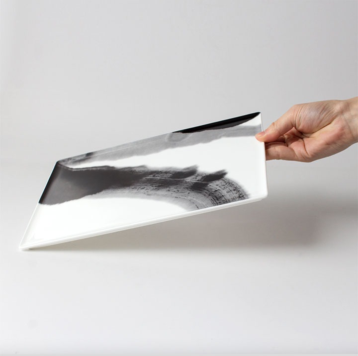 ニッコー（NIKKO） 墨の瞬 26.5cm長角皿【ギフト対応可】