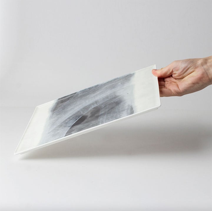 ニッコー（NIKKO） 墨の瞬 26.5cm長角皿【ギフト対応可】