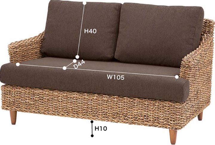 東谷 クラール 2人掛ソファ 幅120cm【メーカー直送】