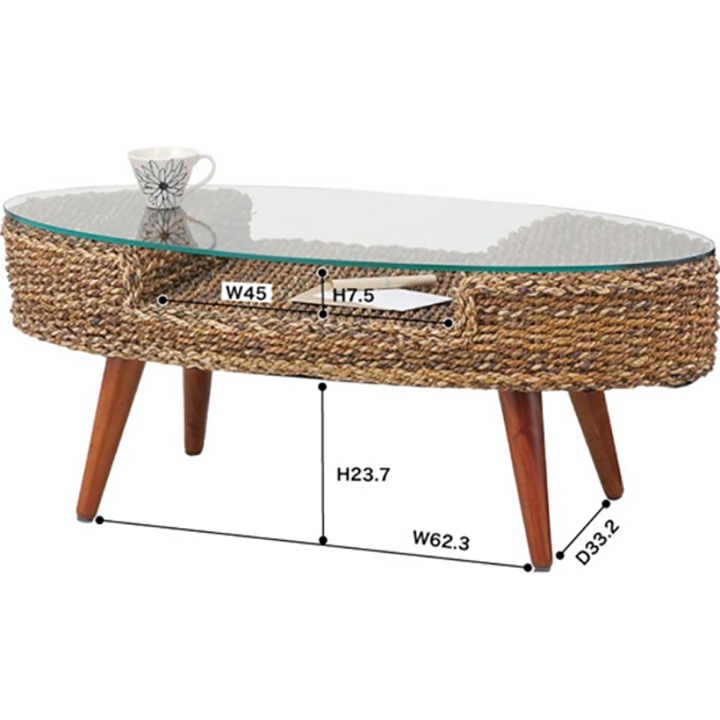 東谷 クラール オーバルテーブル【メーカー直送】