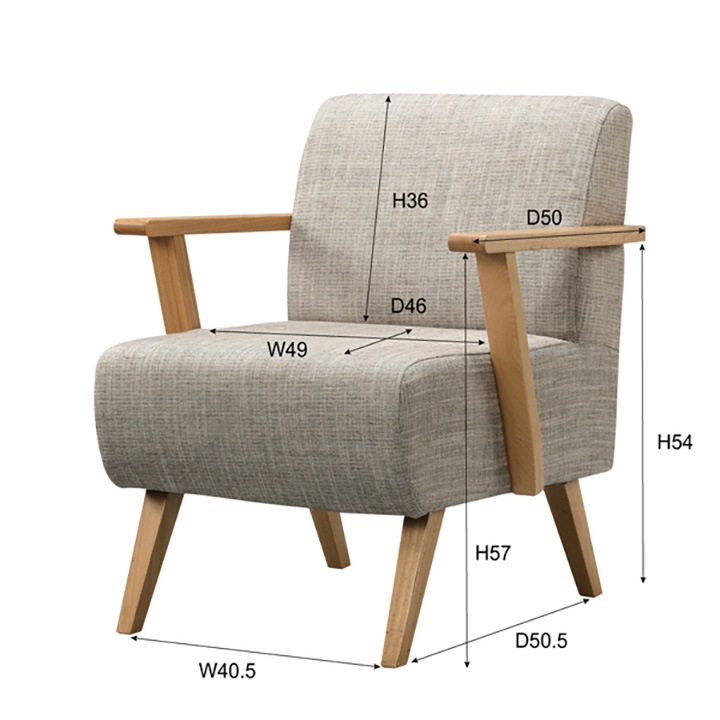 東谷 モティ ソファ一人掛【メーカー直送】