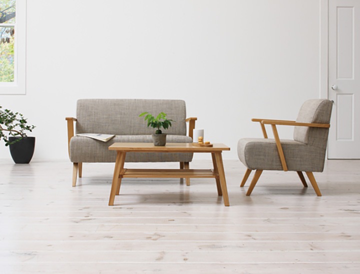 東谷 モティ ソファ二人掛【メーカー直送】