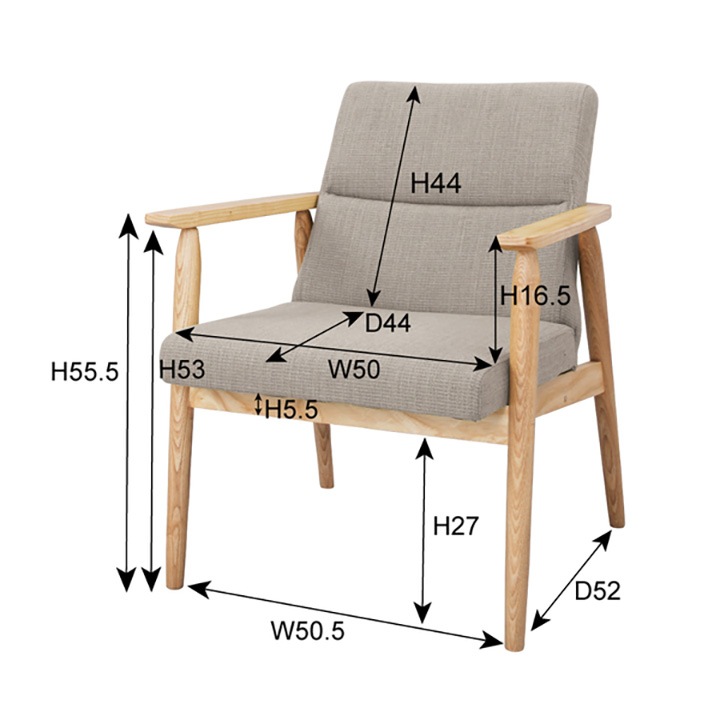 東谷 リズ 肘掛け付きチェア【メーカー直送】