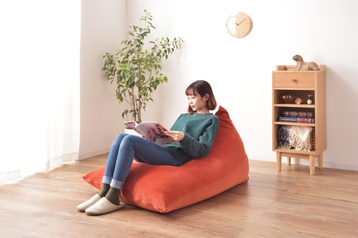 東谷 ビーズクッション 角形【メーカー直送】