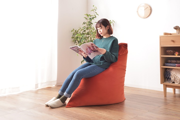 東谷 ビーズクッション 角形【メーカー直送】