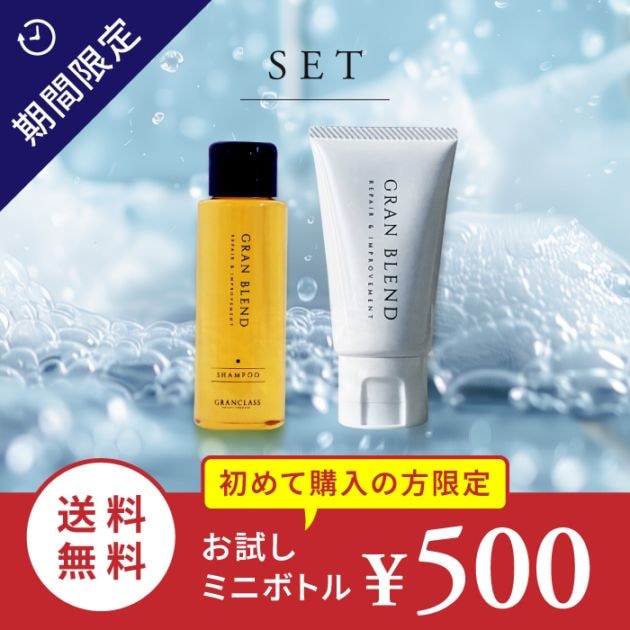 GRAN BLEND シャンプー & トリートメント セット グランブレンドシャンプー・トリートメントセット/各300ml