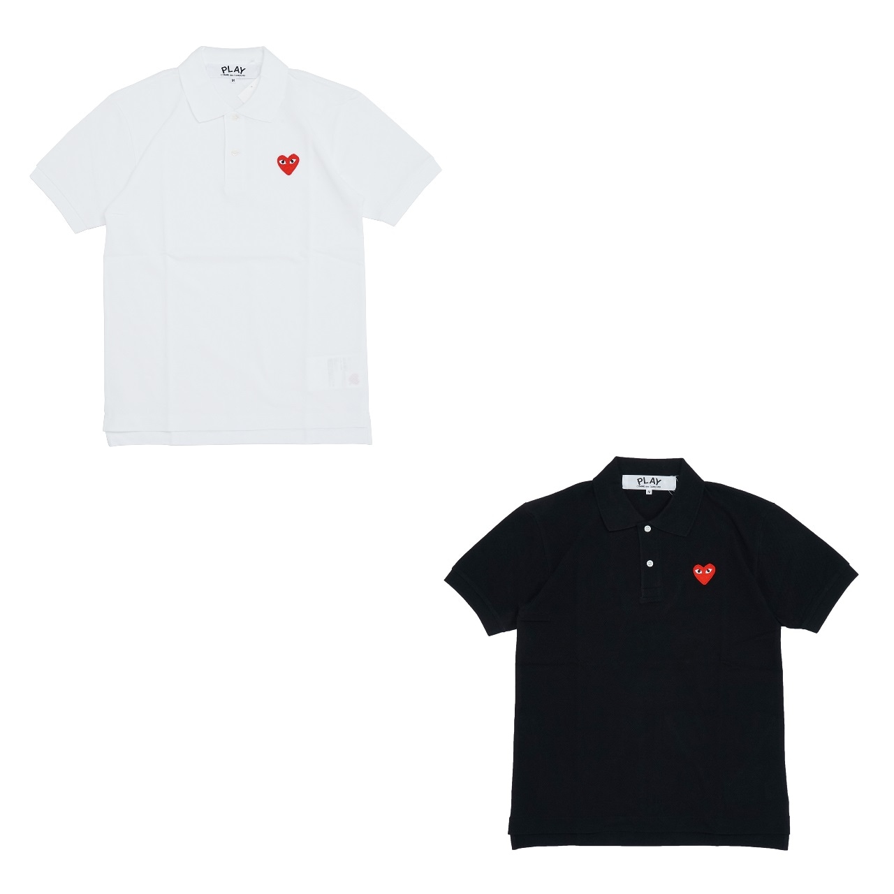 PLAY COMME des GARÇONS ポロシャツ L ギャルソン PLAY COMME des GARCONS - PLAYプレイコムデギャルソン