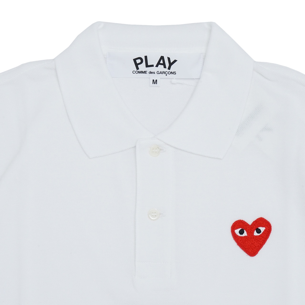 【新品】PLAY COMME des GARCONS 白ポロシャツ M 楽天市場】【COMME des GARCONS】コムデギャルソン PLAY プレイ