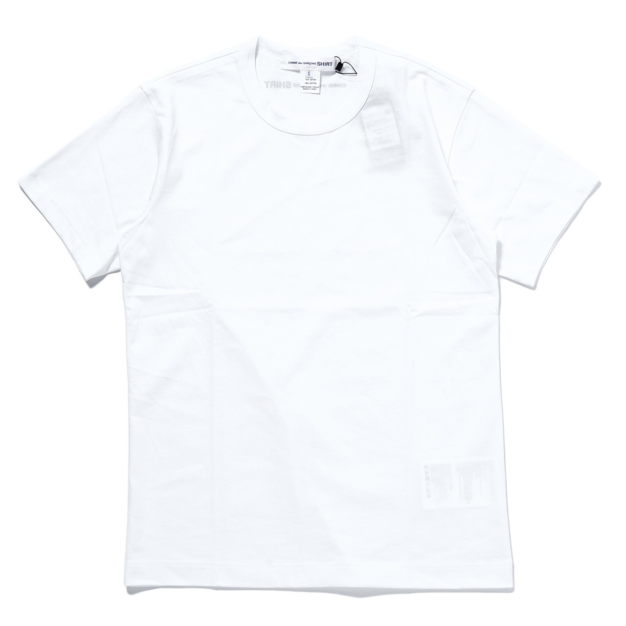 COMME des GARÇONS SHIRT 半袖シャツ M ホワイト COMME des GARCONS SHIRT コムデギャルソンシャツ 15SS 半袖
