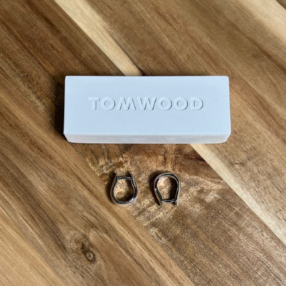 【Tom Wood】スターリングシルバー Oyster フープピアス TOM WOOD TOMWOOD トムウッド フープピアス Oyster Hoops Small
