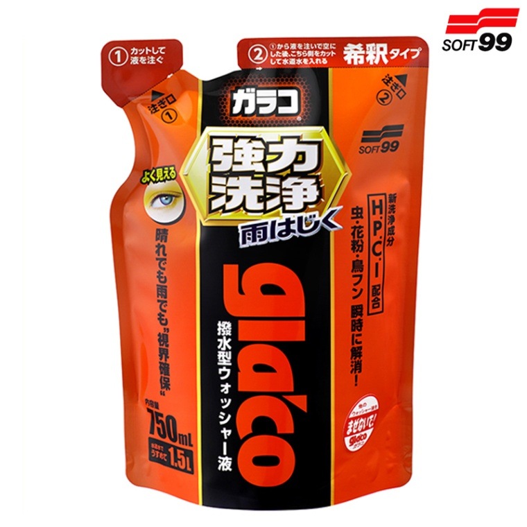 SOFT99 ソフト99 ガラコ ウォッシャー 強力洗浄 750ml 04952