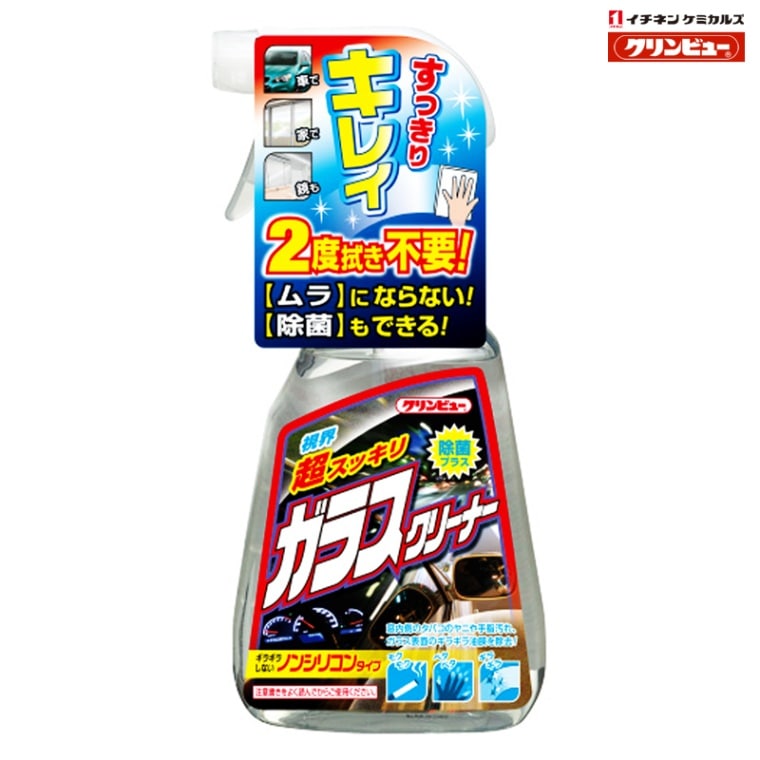 イチネンケミカルズ クリンビュー 超スッキリガラスクリーナー 400ml