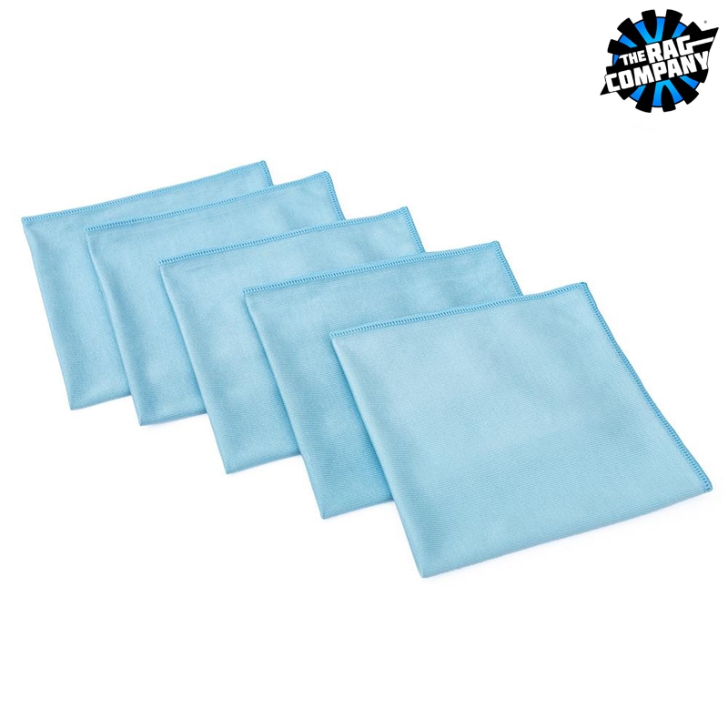 TRC プレミアム ガラス＆ウィンドウタオル 40×40cm 5枚入 PREM-GLASS The Rag Company ザ ラグカンパニー