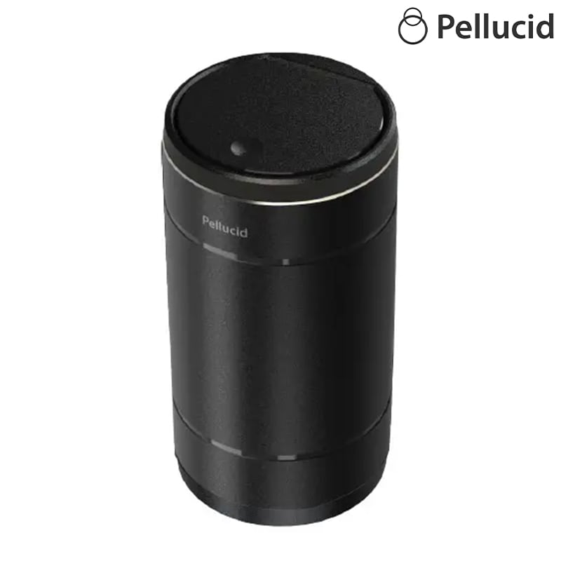 Pellucid ペルシード メタルシンプルアッシュトレイ ブラック PDA2204