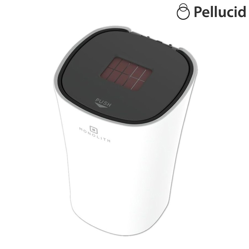 Pellucid ペルシード シンプルソーラーアッシュトレイ WH DA-1509