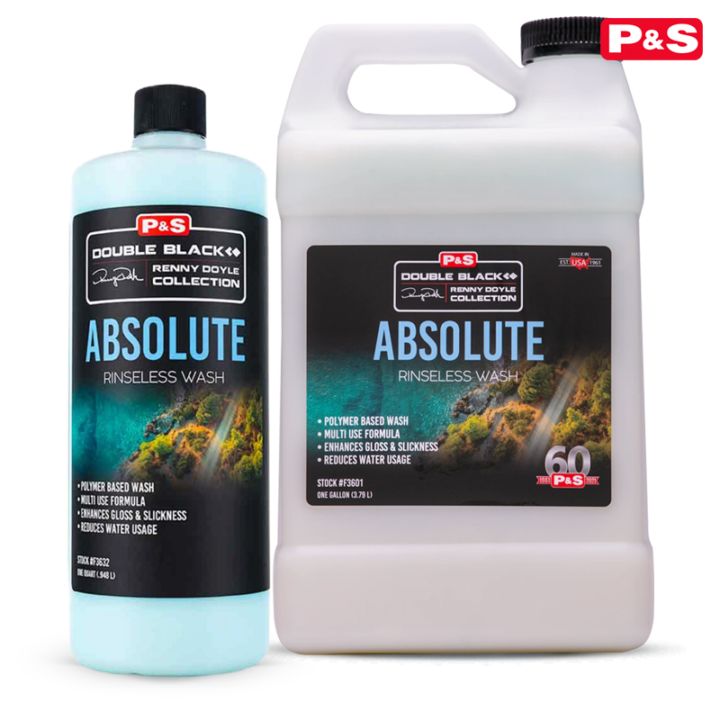 P&S アブソルート リンスレスウォッシュ 946mL 3.79L Absolute Rinseless Wash