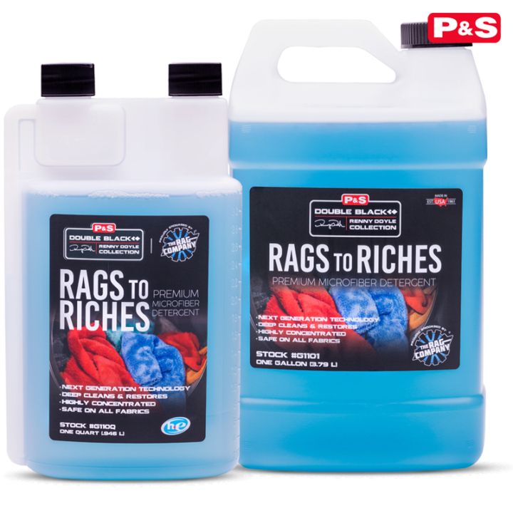 P&S ラグズトゥリッチーズ マイクロファイバーウォッシュ 946mL 3.79L Rugs To Riches Premium MF Wash