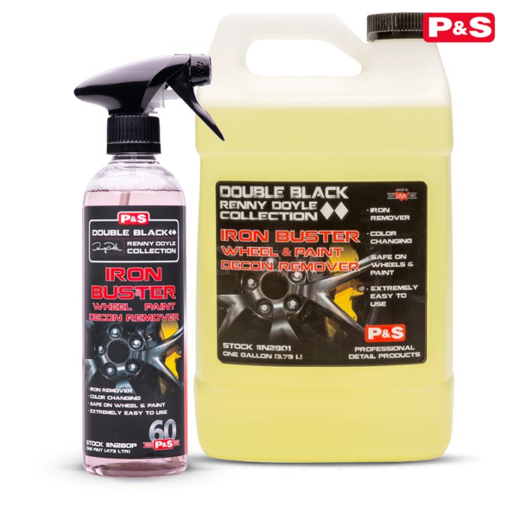 P&S アイアンバスター 鉄粉除去剤 473mL 3.79L Iron Buster Wheel & Paint Decon Remover