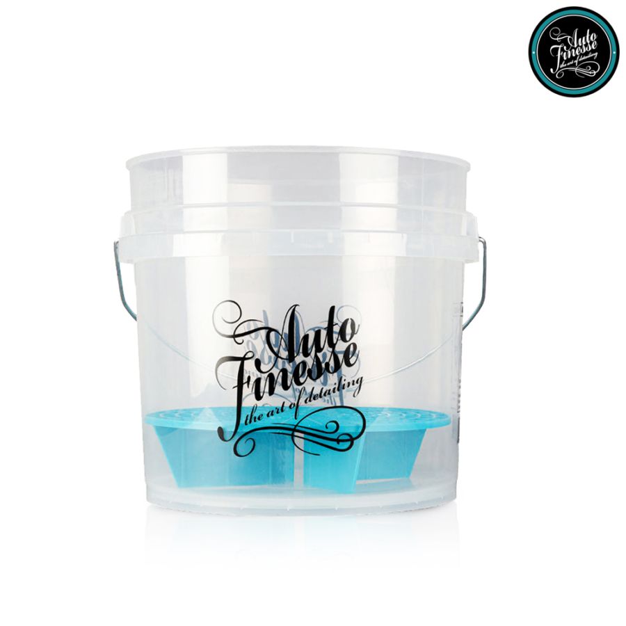 AutoFinesse 16L MINI BUCKET & GRIT GUARD ミニ ディテイリング バケツ & グリットガード クリア オートフィネス