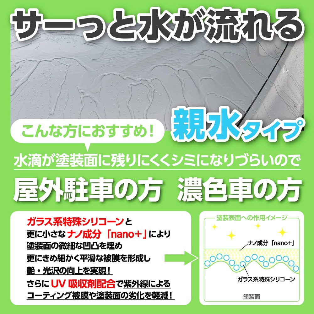 SurLuster シュアラスター ゼロウォーター 親水タイプ 280ml S-108