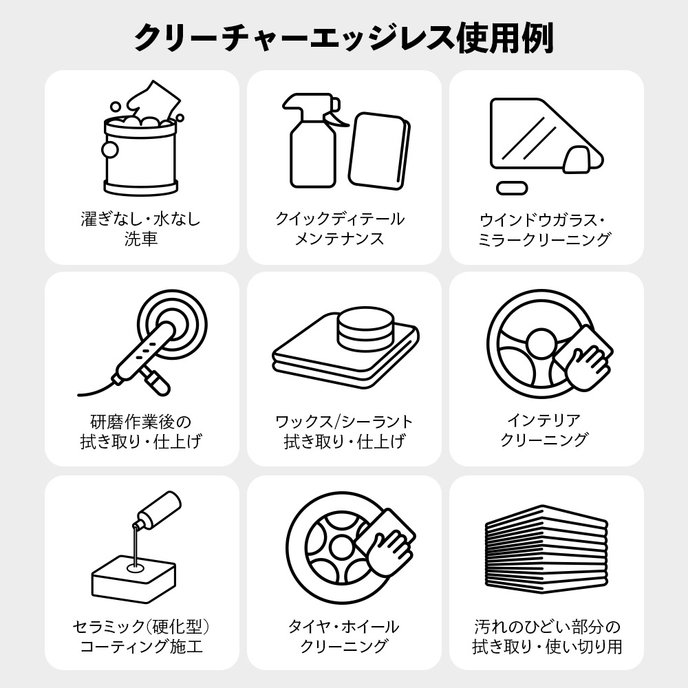 TRC クリーチャーエッジレス 40×40cm 10枚入 CREATURE The Rag