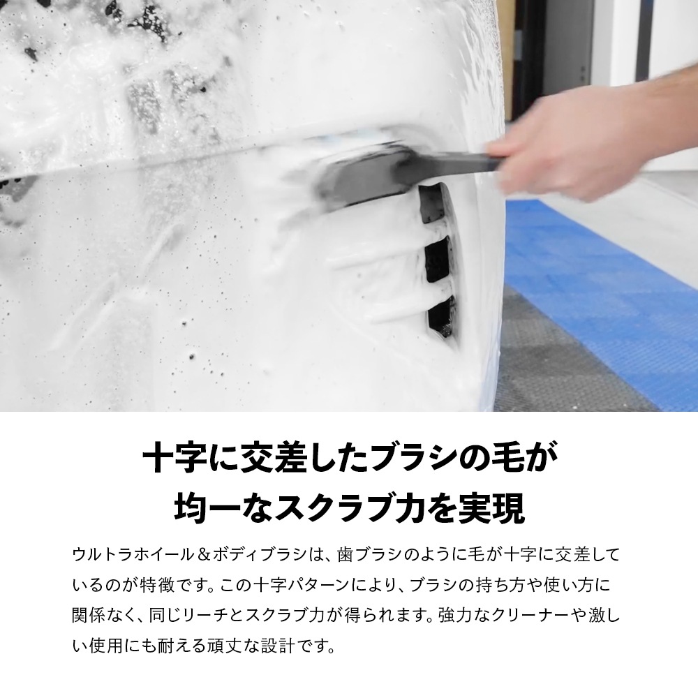 TRC ウルトラホイール＆ボディブラシ ULTRA-WHEEL-BODY-BRSH The Rag