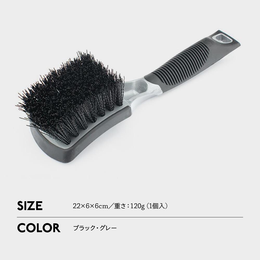 TRC タイヤ&ホイールブラシ 22×6×6cm Tire Wheel Brush The Rag