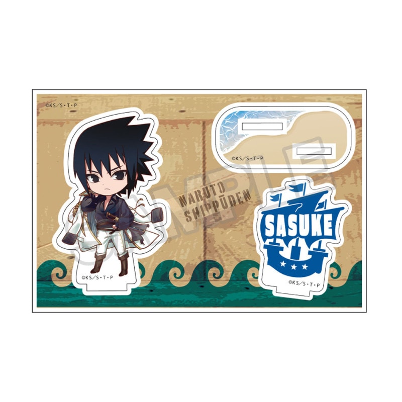 予約8/24〆【10月発売】NARUTO -ナルト- 疾風伝 petitry マリンルック アクリルスタンド うちは サスケ