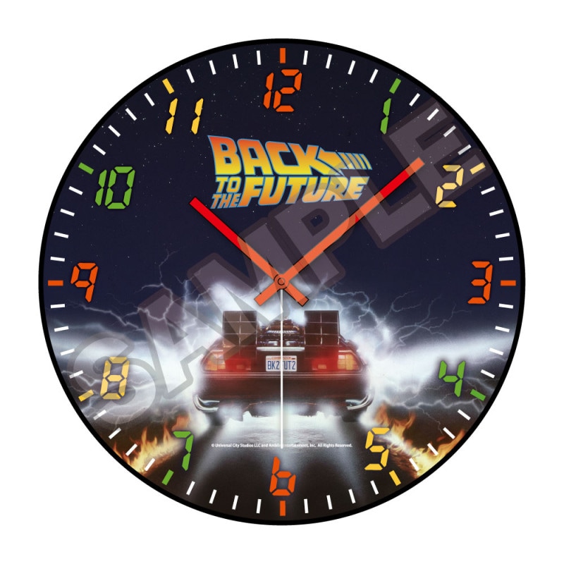 バックトゥザ・フューチャー　WALL CROCK バックトゥザ・フューチャー WALL CROCK Back to the Future