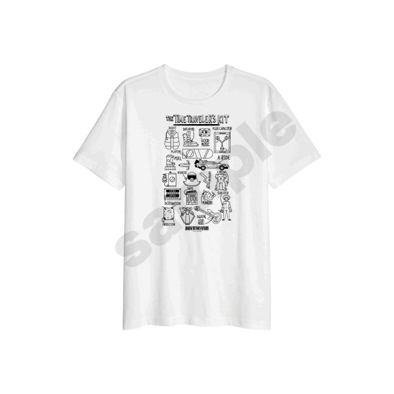 バック・トゥ・ザ・フューチャー Tシャツ アイコンL