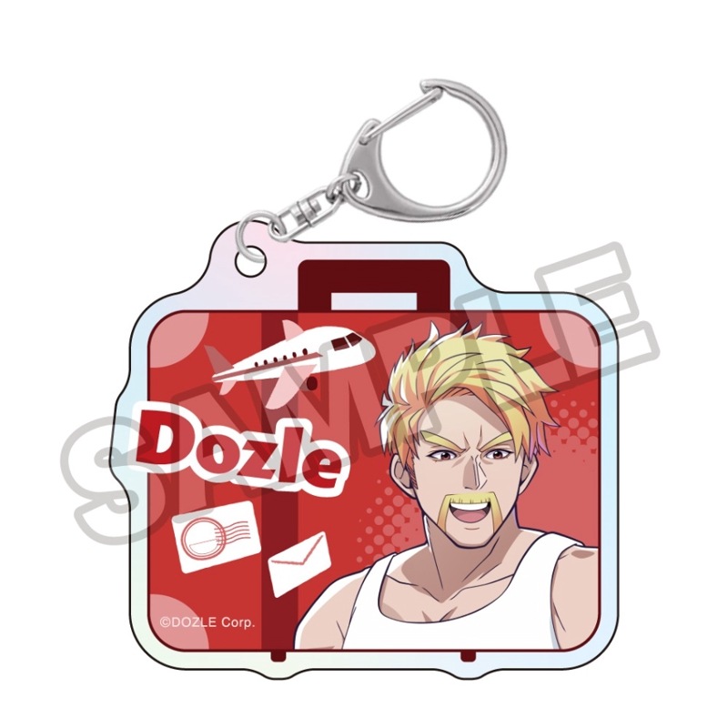 予約01/05〆【2月発売】ドズル社 旅行 オーロラアクリルキーチェーン ドズル